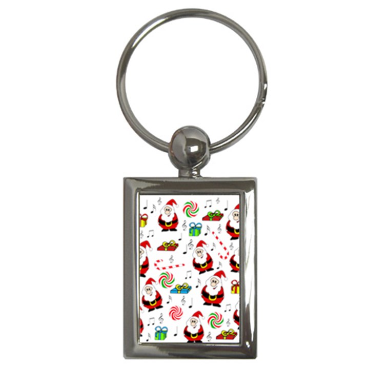 Xmas song Key Chains (Rectangle) 