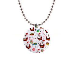 Xmas song Button Necklaces