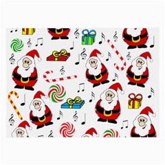 Xmas song Large Glasses Cloth