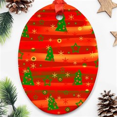 Christmas Magic Ornament (oval) 