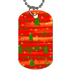 Christmas Magic Dog Tag (one Side) by Valentinaart