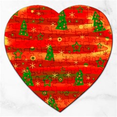 Christmas Magic Jigsaw Puzzle (heart)