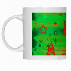 Xmas Magical Design White Mugs