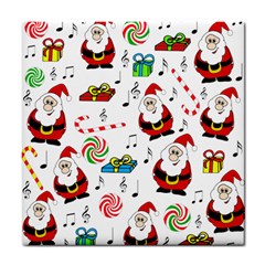 Xmas Song Tile Coasters by Valentinaart