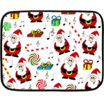 Xmas song Fleece Blanket (Mini) 35 x27  Blanket