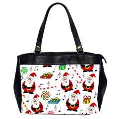 Xmas Song Office Handbags (2 Sides)  by Valentinaart