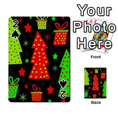 Merry Xmas Playing Cards 54 Designs 