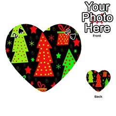 Merry Xmas Playing Cards 54 (heart)  by Valentinaart