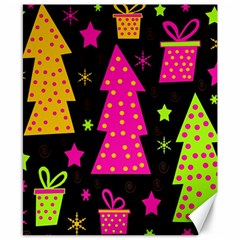 Colorful Xmas Canvas 8  X 10  by Valentinaart