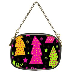 Colorful Xmas Chain Purses (one Side)  by Valentinaart