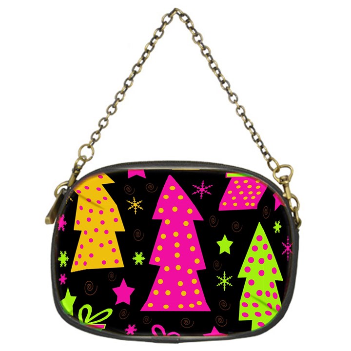 Colorful Xmas Chain Purses (One Side) 