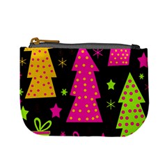 Colorful Xmas Mini Coin Purses by Valentinaart