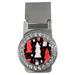 Red playful Xmas Money Clips (CZ) 