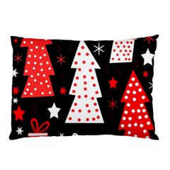 Red playful Xmas Pillow Case