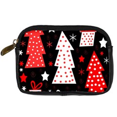 Red playful Xmas Digital Camera Cases