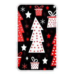 Red Playful Xmas Memory Card Reader by Valentinaart