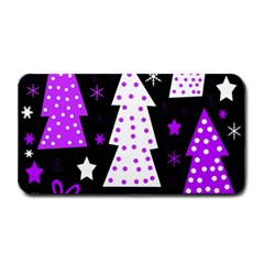 Purple Playful Xmas Medium Bar Mats by Valentinaart