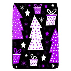 Purple Playful Xmas Flap Covers (l)  by Valentinaart