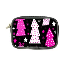 Pink Playful Xmas Coin Purse by Valentinaart