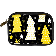 Yellow Playful Xmas Digital Camera Cases by Valentinaart