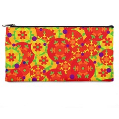 Orange Design Pencil Cases