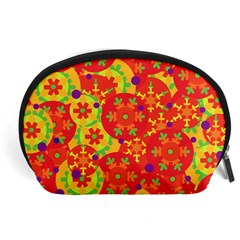 Orange Design Accessory Pouches (large) 