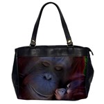 Orangutang mother and daughter Office Handbag (One Side) Front