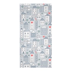 Houses Pattern Shower Curtain 36  X 72  (stall) 