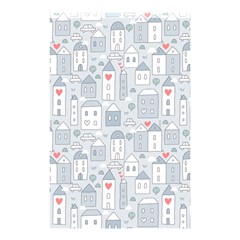 Houses Pattern Shower Curtain 48  X 72  (small) 