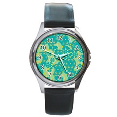 Cyan Design Round Metal Watch by Valentinaart