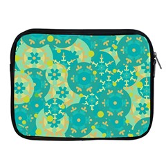 Cyan Design Apple Ipad 2/3/4 Zipper Cases by Valentinaart