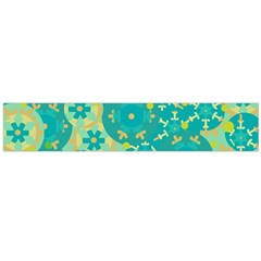 Cyan Design Flano Scarf (large) by Valentinaart