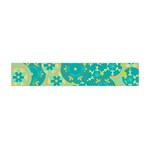 Cyan design Flano Scarf (Mini) Front