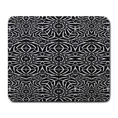 Black And White Tribal Pattern Large Mousepads by dflcprints