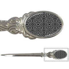 Black And White Tribal Pattern Letter Openers by dflcprints