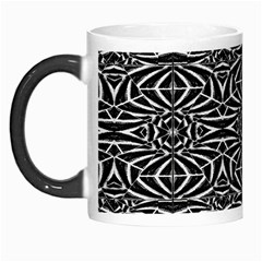 Black And White Tribal Pattern Morph Mugs