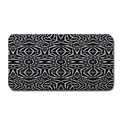 Black And White Tribal Pattern Medium Bar Mats by dflcprints