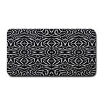 Black and White Tribal Pattern Medium Bar Mats 16 x8.5  Bar Mat