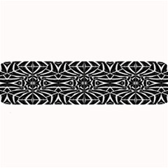 Black And White Tribal Pattern Large Bar Mats