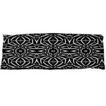 Black and White Tribal Pattern Body Pillow Case Dakimakura (Two Sides) Front