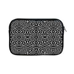 Black And White Tribal Pattern Apple Ipad Mini Zipper Cases by dflcprints