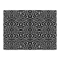 Black And White Tribal Pattern Double Sided Flano Blanket (mini) 