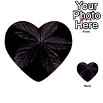 Pink Xray Flower Multi-purpose Cards (Heart)  Front 1