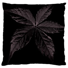 Pink Xray Flower Large Flano Cushion Case (one Side)