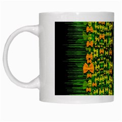 Magical Forest Of Freedom And Hope White Mugs by pepitasart