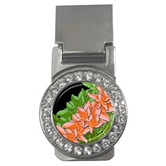 Decorative Flowers Money Clips (cz) 