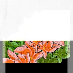 Decorative Flowers Rectangular Jigsaw Puzzl