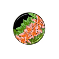 Decorative Flowers Hat Clip Ball Marker