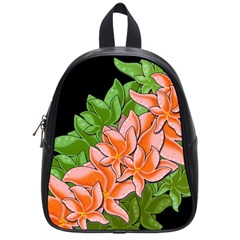 Decorative Flowers School Bags (small) 