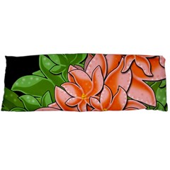 Decorative Flowers Body Pillow Case (dakimakura) by Valentinaart